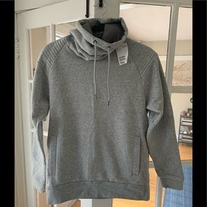 Gray H&M Chimney Neck Sweatshirt